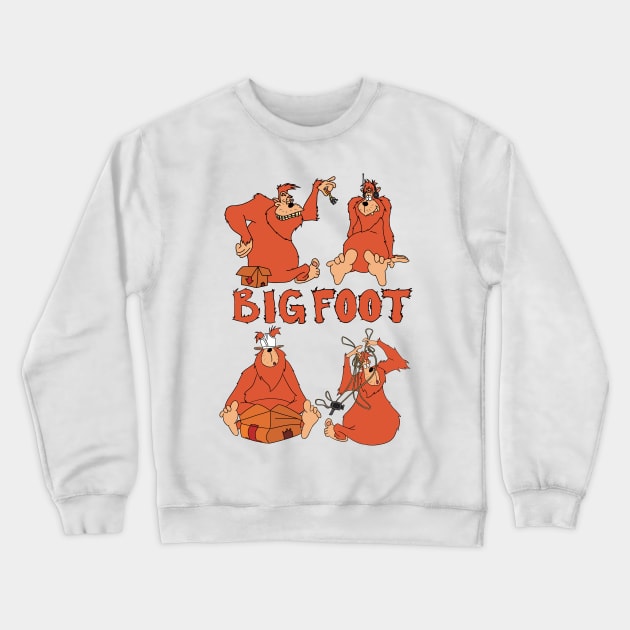 Bigfoot Crewneck Sweatshirt by Leevie